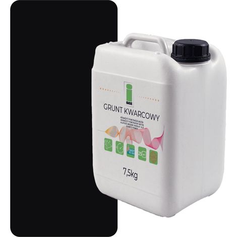 Primer al quarzo per intonaco siliconico 7,5 kg nero F9005 (1/5)
