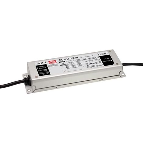 MW Mean Well Fuente de alimentación conmutada 150 W gris
