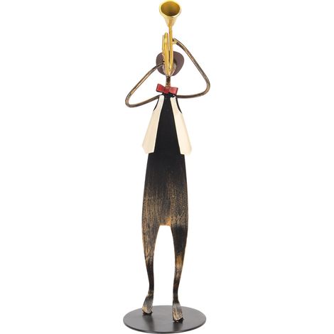 Décoration trompette pour salon/entrée/ornement de bureau/décoration de cave à vin/décoration de bureau/cadeau de pendaison de crémaillère. (1/5)