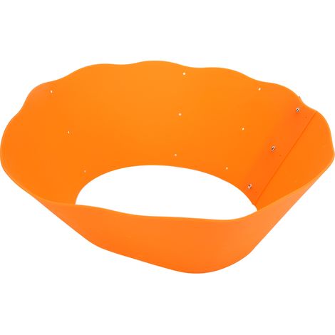 Antihaftbeschichteter, verstellbarer Spritzschutz mit Ölbarriere, Küchenutensilien, Orange (1/5)