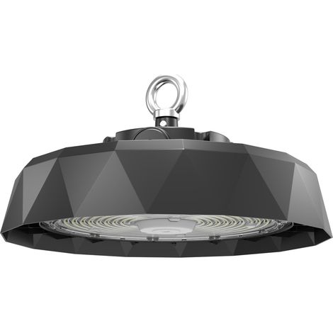LED Hallenstrahler High Bay Industrial UFO HBM Evo  190lm/W  Dimmbar DALI/Push 6000K 90º Kaltweiß 100 W