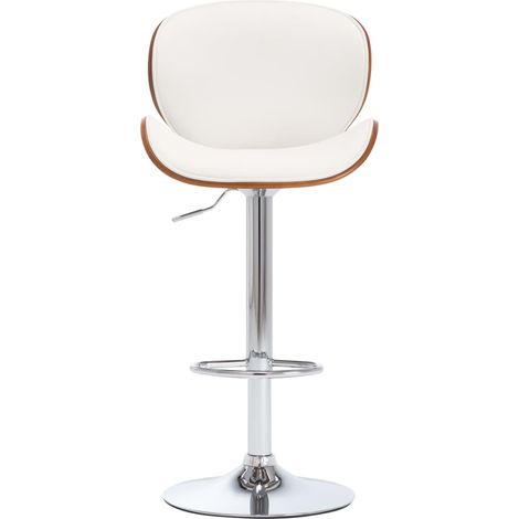 Tabouret de bar,Chaise de bar Blanc Similicuir CFW865670 (1/5)