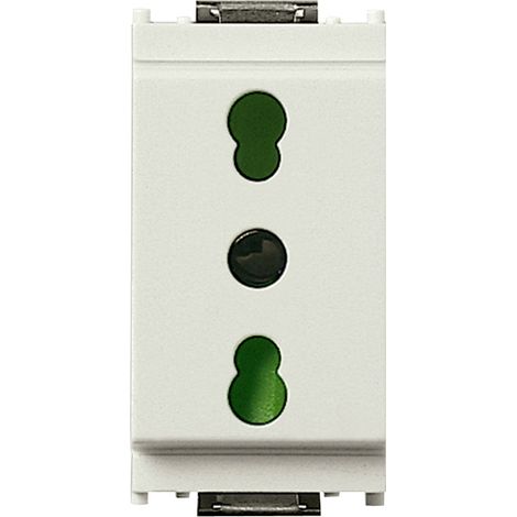 VIMAR - 16203.B 2P+T 16A P17/11 weiße Steckdose