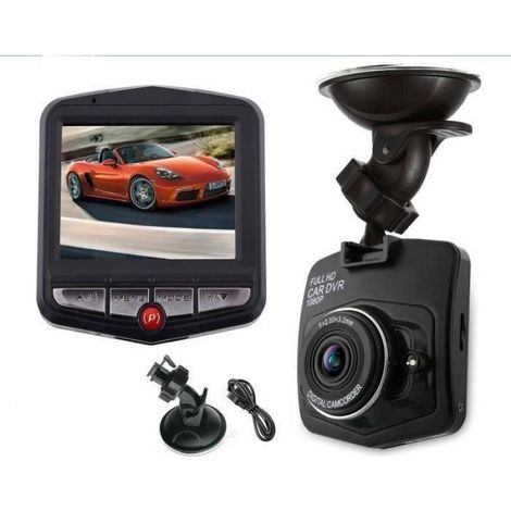 Caméra embarquée voiture 1080 Daschcam 120° DVR Data Recorder T02D9 (1/4)