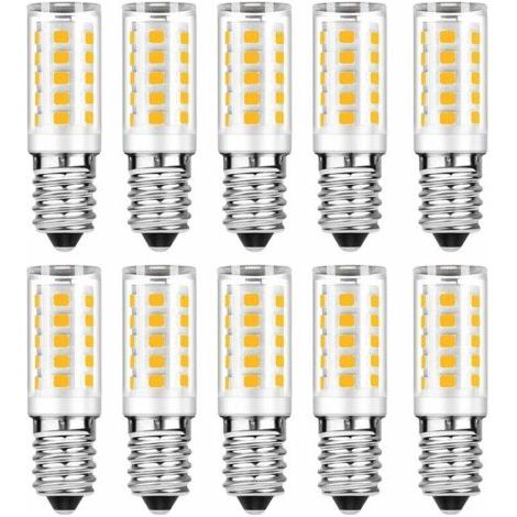 Ampoule LED E14 - Blanc Chaud 3000K - 5W Equivaut à Ampoule Incandescente 50W - 500LM Non-Dimmable（10pcs） (1/4)