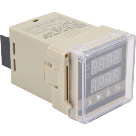 Compteur de temps numérique multifonction ZN48, variateur de vitesse/fréquencemètre, 220 V CA (1/5)