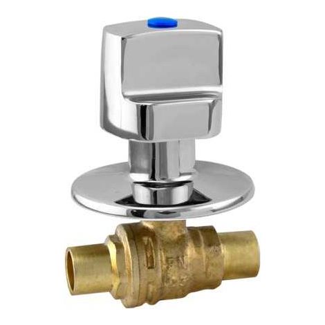 Fred Ball Lock Flush Key 1/4-Drehung Metall-Handrad – 22 mm (1/5)