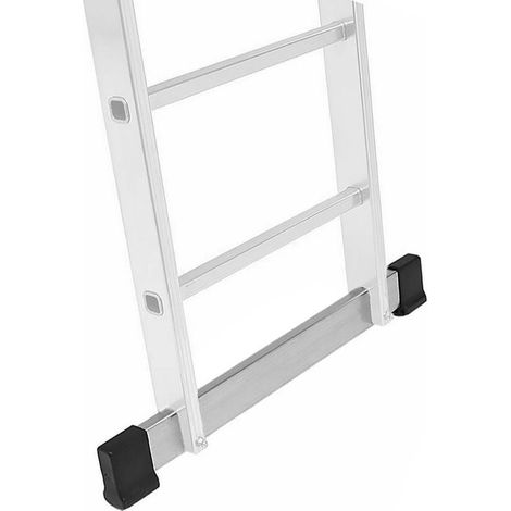 Base in alluminio per scale industriali 1100mm - resistente, antiscivolo, leggera - MARCA