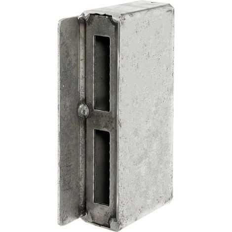 ALBERTS Gegenkasten für Schlosskästen, Höhe 188mm, Breite 89mm, Tiefe 40mm (1/3)