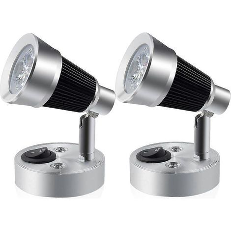 Lampe de lecture LED 12 V pour camping-car, applique murale 3 W pour l'intérieur du camping-car (1/3)