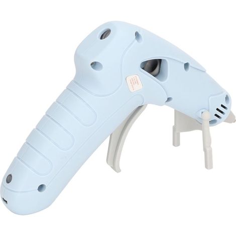 Pistolet à colle thermofusible sans fil 10 W, rechargeable par USB, batterie 2200 mAh, buse anti-brûlure, compatible avec les bâtons de colle de 7 mm, usage bureautique (1/5)