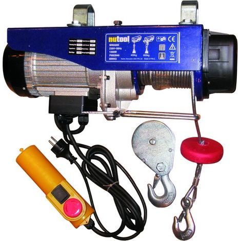 Nutool wciągarka elektryczna 400/800kg 1250w