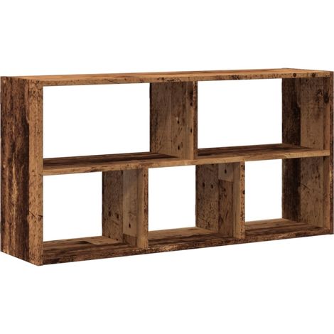 Maison Exclusive - Wandregal Altholz-Optik 100x25x50 cm Holzwerks