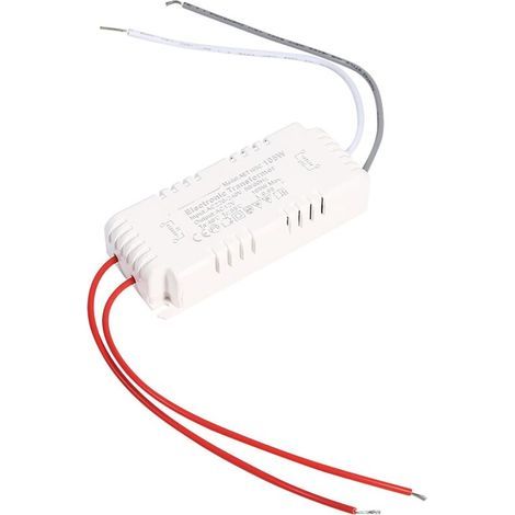 Transformateur électronique 220V-12V pour ampoules halogènes G4/G5.3 – Puissance 105W max – Compatible MR11/MR16 – Durabilité améliorée (1/5)