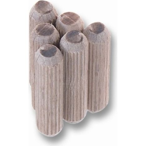 Espiga ensamblar estriada 10x40mm bricody 50 pz