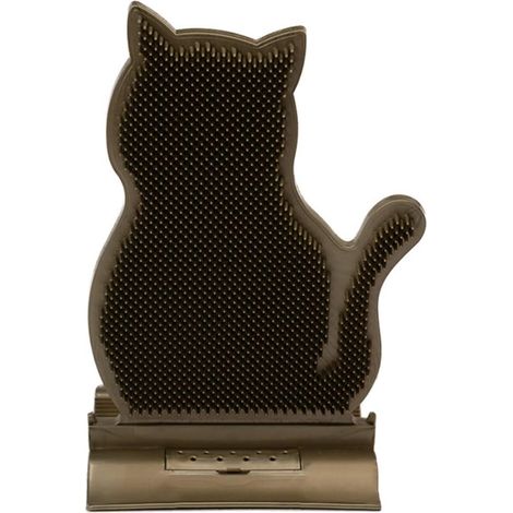 MINKUROW Gato Más Grande Auto Aseo Con Hierba Gatera Para Mascotas Más Suave Con Peine De Masaje, Cepillo De Aseo Controla La Pérdida De Cabello (Marrón) (1/5)