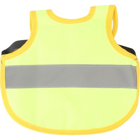 Gilet réfléchissant en Polyester, harnais de Protection réutilisable en plumes pour poule, canard, oies, jaune (1/5)