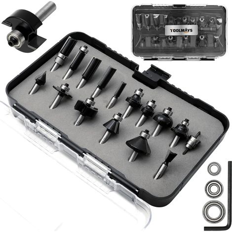 Router Bit Set of 15 (1/5)