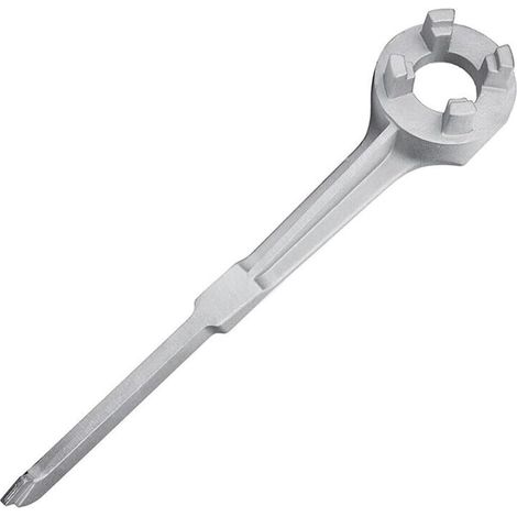 Aluminium-Fassschlüssel – Schlüsselöffnungswerkzeug für 2- und 4-Zoll-Fässer (12–120 Liter) – Sicheres und funkenfreies Design (1/5)