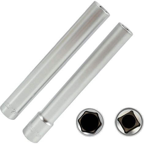 Douille Bougie Préchauffage 10/12mm 3/8" 120mm Chrome Vanadium Diesel (1/5)