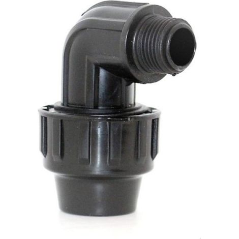 Codo Riego 90º R/M Ø 25Mm-3/4" Fit Polipropileno Natuur (1/2)