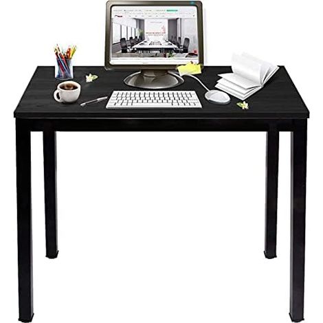 soges Schreibtisch Computertisch Klassischer PC Tisch Bürotisch Arbeitstisch Esstisch für Home Office (1/5)