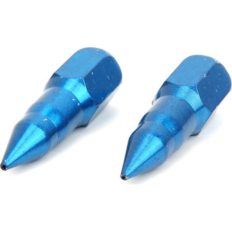 2 pièces Buse de pistolet à graisse en acier tout acier Bec verseur pour accessoire de pistolet à graisse (Bleu) (1/5)