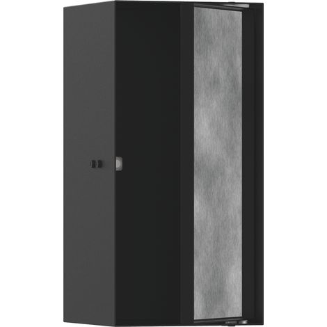 hansgrohe XtraStoris Rock niche murale avec porte à carreler (1/3)