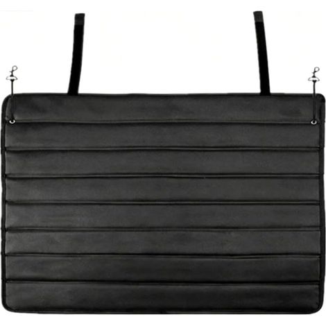 Tapis de protection pliable pour coffre de voiture, tapis de transport pour animal domestique, tissu résistant aux rayures, avec crochets pour break 80 x 64 cm (1/5)