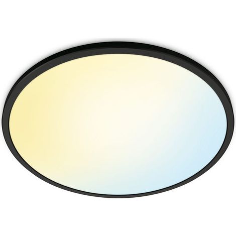 WiZ - Superslim Smart Ceiling Light  - Black 22W (1/5)