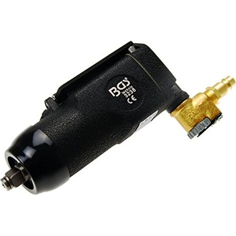 Bgs Llave de impacto profesional negra 135 Nm compacta ergonómica