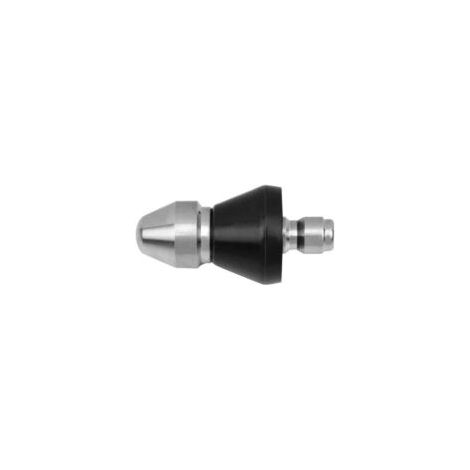 Ugello per la pulizia del tubo flessibile con raccordo a innesto, ugello riflettore/ugello a razzo, per tubo flessibile da 1/4".