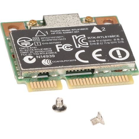 Carte WiFi PCI Express 150Mbps RTL8188CE pour PC Portable et Bureau, Compatible 802.11 B/G/N (1/5)