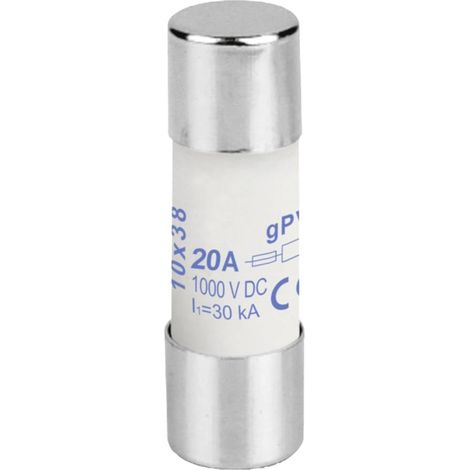 Weidmüller 2827980000 FUSE 10X38 20A 1000 VDC GPV S Micro-fusible 20 A Contenu 1 pc(s)
