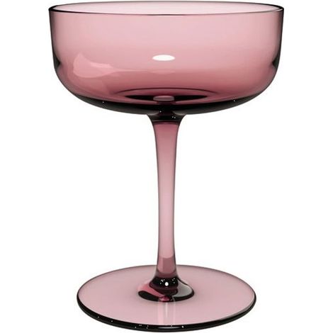 Lot 2 Coupes Champagne Rouges Design élégant, Couleur Vive, Qualité Villeroy & Boch - Villeroy Et Boch