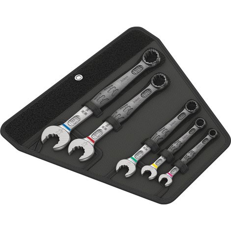 Wera 05020230001 6003 Joker 5 Set 1 Kit chiavi combinate 5 parti Misura (metrica) 8 - 19 mm