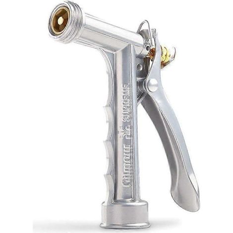 10 Pack - Gilmour Solid Metal Hose Spray Nozzle w/ Threaded Front - Garden (1/4)