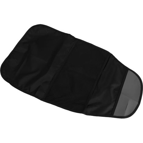 Protection de dossier de siège auto monocouche, double fixation, anti-coups de pied et anti-usure, pour siège de sécurité auto (1/5)