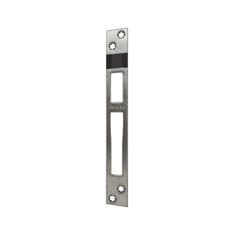 CONTROPIASTRA 06462 01 CISA  INOX/NYLON MM 200X25 H.MM 5,5 X 16235
