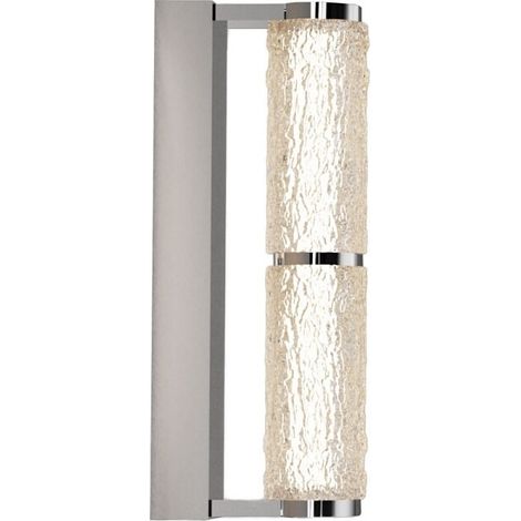 Applique murale LED chrome tube 31 cm 14W Love Maxlight (1/3)