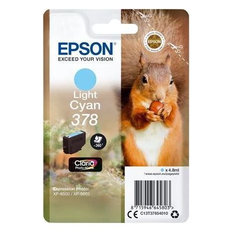 Epson Squirrel C13T37854020 Druckerpatrone 1 Stück(e) Original Standardertrag Helle Cyan (1/5)