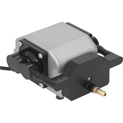 Pompe d'assistance pneumatique pour machine de gravure laser : amortisseur de chocs, stable et silencieuse. Pompe à air pour découpeuse/graveuse laser 16 W CC 30 A. (1/5)