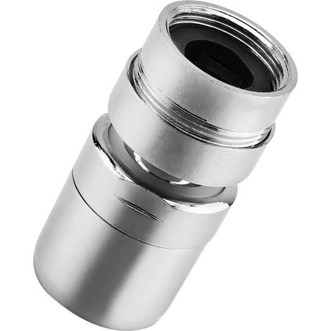 1 Aérateur de robinet,Filetage femelle 19 mm,Cuivre plaqué argent,Anti-éclaboussures,Cuisine et salle de bain (1/5)