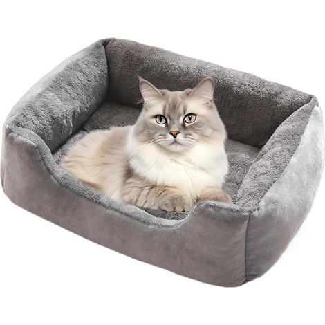 Panier pour Chien Lavable - Rectangle Lavable Lit de Sommeil pour Chiot - (1/5)