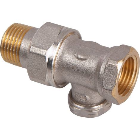 Té de réglage pour radiateur femelle 1/2'' (15/21) - Comap