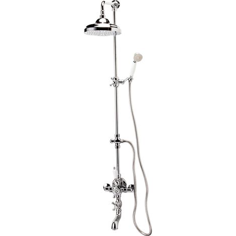 PRESTO 40041300 RETRO Grifo Baño-Ducha Termostática con Columna con Accesorios Cromo - ref: 40041300 (1/2)