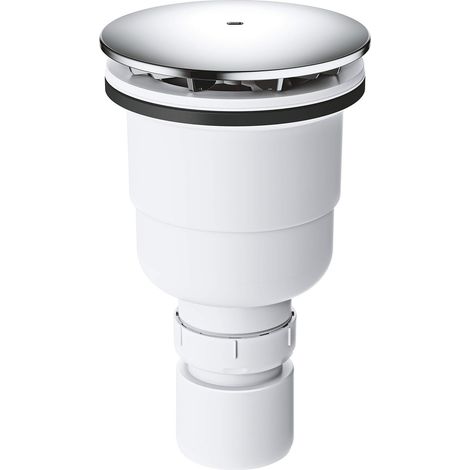 Grohe - Sistema di scarico per piatti doccia, scarico verticale, cromo 49533000 (1/4)