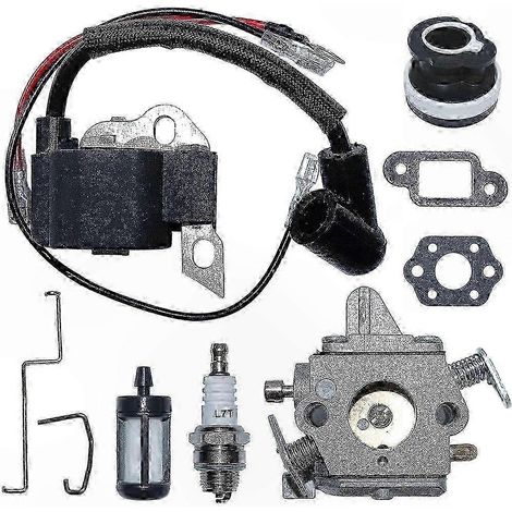 Kit bobine d'allumage à carburateur C1Q S57B pour tronçonneuse Stihl MS170 MS180 (remplace 1130 120 0603) (1/5)