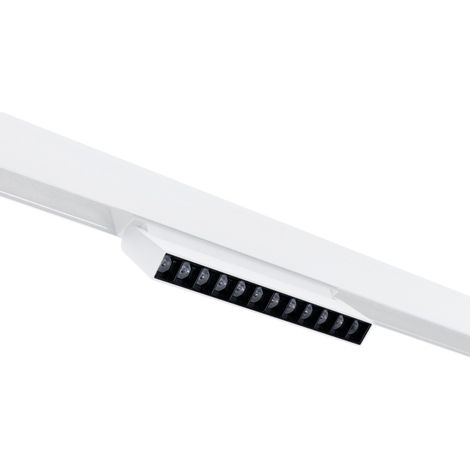 Foco Lineal Orientable Para Carril Magnético 48V- 12W - 4000K - - Blanco Neutro (1/5)