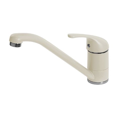 Rubinetto Miscelatore Cucina Elleci Minerva Granitek Bianco Antico MGKMIN62